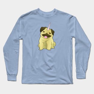 Pug-a-corn Long Sleeve T-Shirt